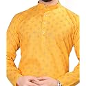 Men's Cotton Straight Kurta Pyjama Set