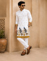 MENTIFIC Men Cotton Rayon Kurta Pyjama Set