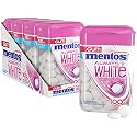 Mentos Always White Bubble Fresh Gum with Xylitol, 100 ct Bottle (4 Pack)