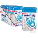 Mentos Always White Peppermint Sugar Free Chewing Gum with Xylitol Sweetener,100 per Bottle, 4 Count (Pack of 2)