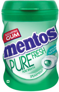 mentos sugarfree spearmint chewing gum 585 g