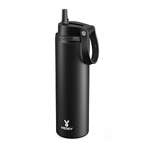 Meoky 24 oz Insulated Water Bottle with