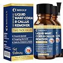 MEOLY Fast-Acting Wart Remover: Salicylic Acid Wart Remover for Plantar Wart, Corn Fast-Acting for Men and Women 2 Pack