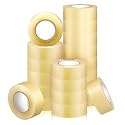 Meooeck 20 Roll Hockey Sock Tape Strong Adhesive Cloth,Clear