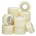 Meooeck 20 Roll Hockey Sock Tape Multipurpose Cloth Tape Roll Strong Adhesive Stick Shin Pad Sports Gifts for Gear Accessories Equipment, Easy to Apply Stretch(Clear White)