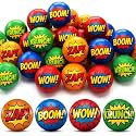 Meooeck 24 Pcs Hero Party Favors for Kids, Comic Goodie Bag Toys