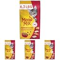 Meow Mix Hairball Control Dry Cat Food Bag, 6.3 Pound (Pack of 4)