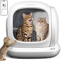 Meowant Self-Cleaning Cat Litter Box, 75L Extra Large Open for Multi Cats
