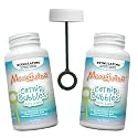 Meowijuana Catnip & Honeysuckle Bubbles for Cats, 2-Pack | Mess-Free