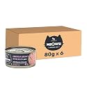 Meowsi by HUFT Chicken Breast &amp; Duck Pate Canned Wet Cat Food - 80 gm | Pack of 6 | Delicious &amp; Soft-Textured Cat Food for Persian &amp; All Breeds | Nutrient-Rich Diet for All Life Stages