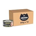 Meowsi by HUFT Chicken Breast & Quail Egg Pate Canned Wet Cat Food - 80 gm | Pack of 12 | Delicious & Soft-Textured Cat Food for Persian & All Breeds | Nutrient-Rich Diet for All Life Stages