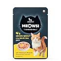 Meowsi by HUFT Chicken Breast with Quail Egg Pate Cat Wet Food - 80 gm | Pack of 3 | Smooth, Nutritious & Easy-to-Digest Meal for Persian & All Breeds | Rich in Protein for Growth & Wellness