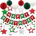 meowtastic Birthday Decorations Happy Birthday Banner with Honeycomb Balls