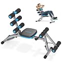 MERACH Ab Machine, Adjustable Ab Trainer, Sit Up Exercise Equipment 300LBS