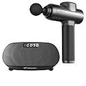 MERACH Massage Gun Deep Tissues, Percussion Massager Tools with 6 Massage Heads, Portable Hand Held Muscle Massagers for Pain Relief Deep Tissue, for Men and Women