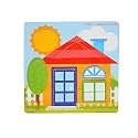 Meraki Wooden Shapes Puzzles for Kids with Knobs | Montessori Educational 3D Peg Puzzle Board | Colorful Early Learning Puzzle Toy for Toddlers, Boys &amp; Girls | Safe &amp; Handcrafted | for Ages 2-6 Years