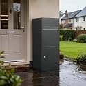 Merapi Large Parcel Drop Box with Lock, Outdoor Package Delivery Box