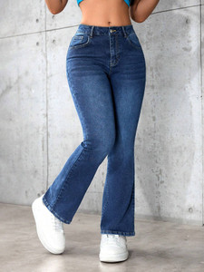MERCEL Boot-Leg Women Blue Jeans