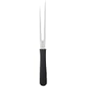 Mercer Culinary M14007 Millennia Black Handle, 7-Inch Straight, Cook's Fork