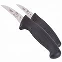 Mercer Culinary M22102 Millennia Black Handle, 2.5-Inch, Peeling/Tourne Knife (Pack of 2)