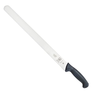 mercer culinary m23113 millennia black handle 16-inch wavy edge cake slicer