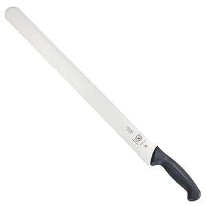 mercer culinary m23114 millennia black handle 18-inch wavy edge cake slicer