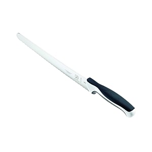 mercer culinary millennia 10-inch wide bread knife white