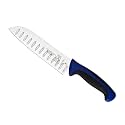 Mercer Culinary Millennia 7-Inch Santoku Knife, Blue