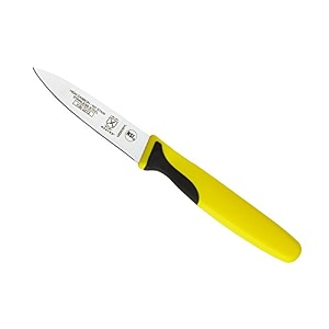 mercer culinary millennia color handle cutlery 334 slim paring knife yellow