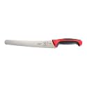 Mercer Culinary Millennia Color Handle Cutlery 10" Bread Knife (Wavy Edge Wide) Red