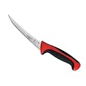 Mercer Culinary Millennia Color Handle Cutlery 6" Curved Boning Knife Red