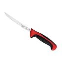 Mercer Culinary Millennia Color Handle Cutlery 6" Narrow Boning Knife Red