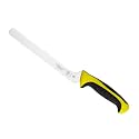 Mercer Culinary Millennia Color Handle Cutlery 8" Offset Bread Knife (Wavy Edge) Yellow