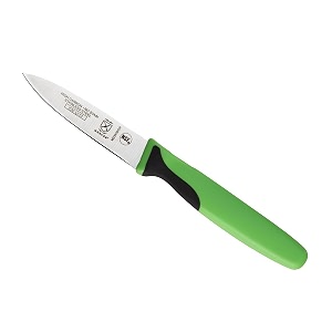 mercer culinary millennia colors 3-inch slim paring knife green