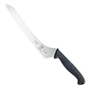 Mercer Culinary Millennia Offset Bread Knife, 9-Inch, Black