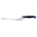 Mercer Culinary Millennia Offset Bread Knife, 9-Inch, Purple