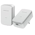 MERCUSYS MP300 Kit Powerline Kit Homeplug AV2 Up to 600Mbps, Up to 300 Meters, LAN Port, Plug and Play, Compatible with All Routers, Save Up to 85% on Energy