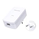 Mercusys MP500 KIT AV1000 Gigabit Powerline Starter Kit | Super-Fast Wired Gigabit LAN Adapter | 1000 Mbps HomePlug AV2 | Plug and Play