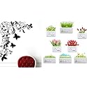 Merical Chal Do Na English and Animals Switch Board Wall Sticker for Living Room, Hall, Bedroom (Material: PVC Vinyl)