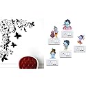 Merical Chal Do Na English and FolkBand Switch Board Wall Sticker for Living Room, Hall, Bedroom (Material: PVC Vinyl)