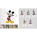 Merical Cute Mickey Mouse and TwitterBird Switch Board Wall Sticker for Living Room, Hall, Bedroom (Material: PVC Vinyl)