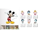 Merical Cute Panda On Tree and Flowers Switch Board Wall Sticker for Living Room, Hall, Bedroom (Material: PVC Vinyl)