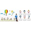 Merical Team Monkey and Ganesh Switch Board Wall Sticker for Living Room, Hall, Bedroom (Material: PVC Vinyl)