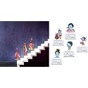 Merical Three Tribal Lady and Krishna Switch Board Wall Sticker for Living Room, Hall, Bedroom (Material: PVC Vinyl)