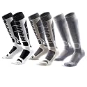 Merino Wool Ski Socks for Men, Women &amp; Youth - Over-the-Calf Full Cushion Thermal Snowboard Socks, Winter Performance