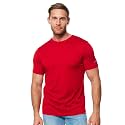 Merino Wool T-Shirt Mens - 100% Merino Wool Undershirt Lightweight Base Layer (Chili Red, M)