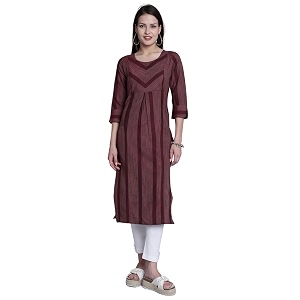 Merira Womens Cotton Solid Regular Dress Shirt