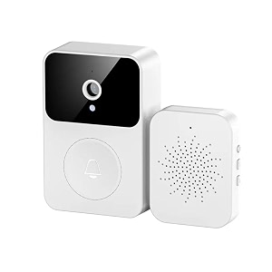 merish smart wireless camera video doorbell  1000 feet range  instant visitor video call via phone app  night vision  3-day screenshot storage  24ghz wifi