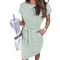 MEROKEETY Women39s 2026 Summer Short Sleeve Casual