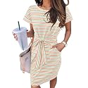 MEROKEETY Women39s 2026 Summer Short Sleeve Casual